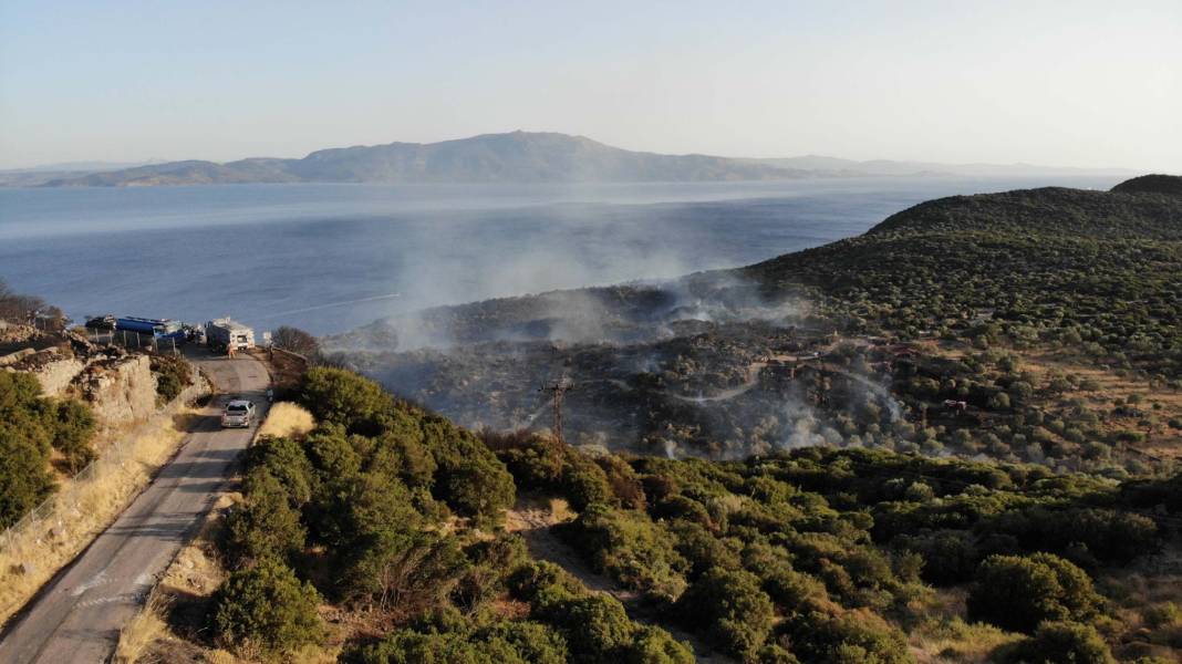 Yangında etkilenen Assos Ören Yeri yeniden ziyarete açıldı 3